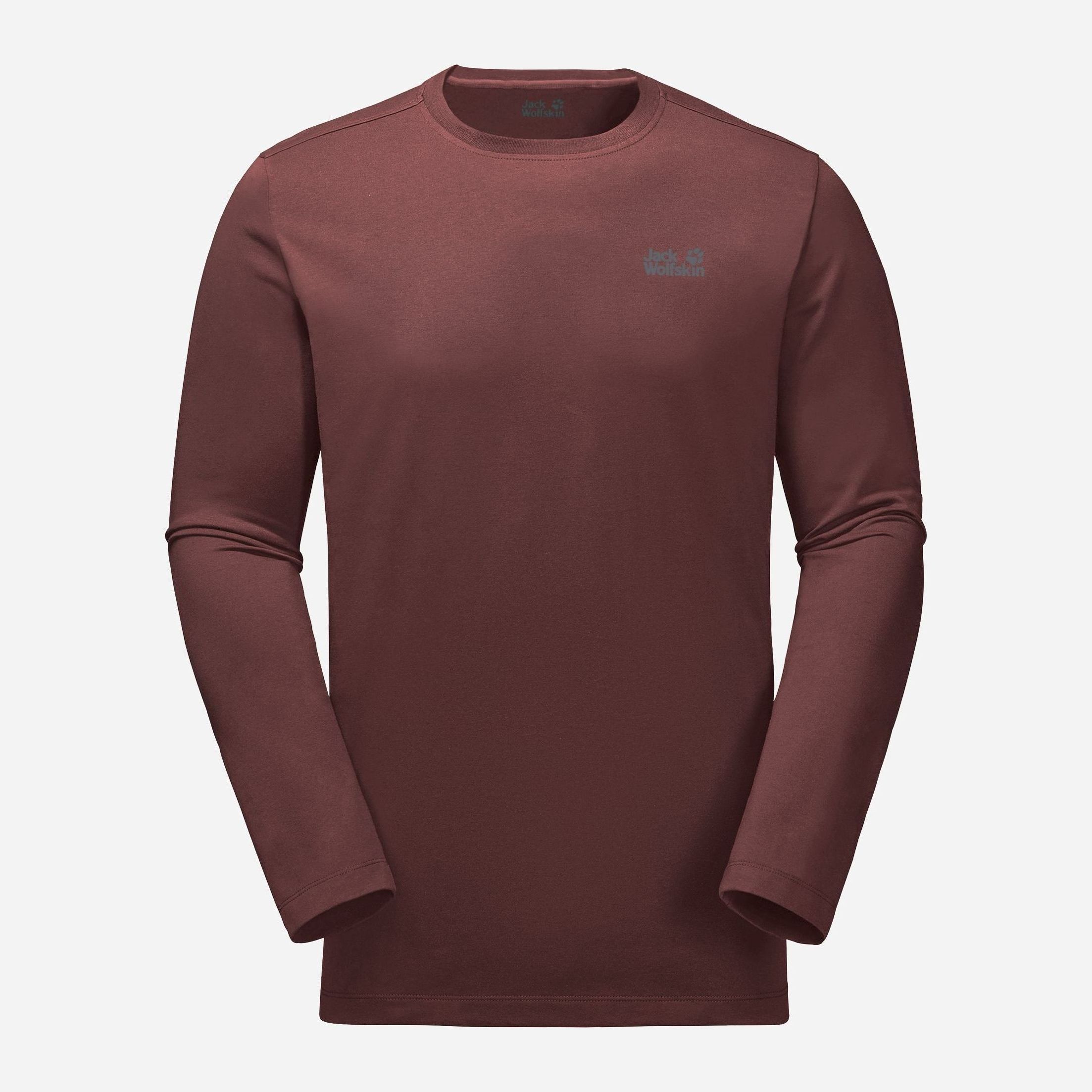 

Лонгслив Jack Wolfskin Essential Longsleeve Men 1806041-2185  Бордовый, Лонгслив Jack Wolfskin Essential Longsleeve Men 1806041-2185 S Бордовый