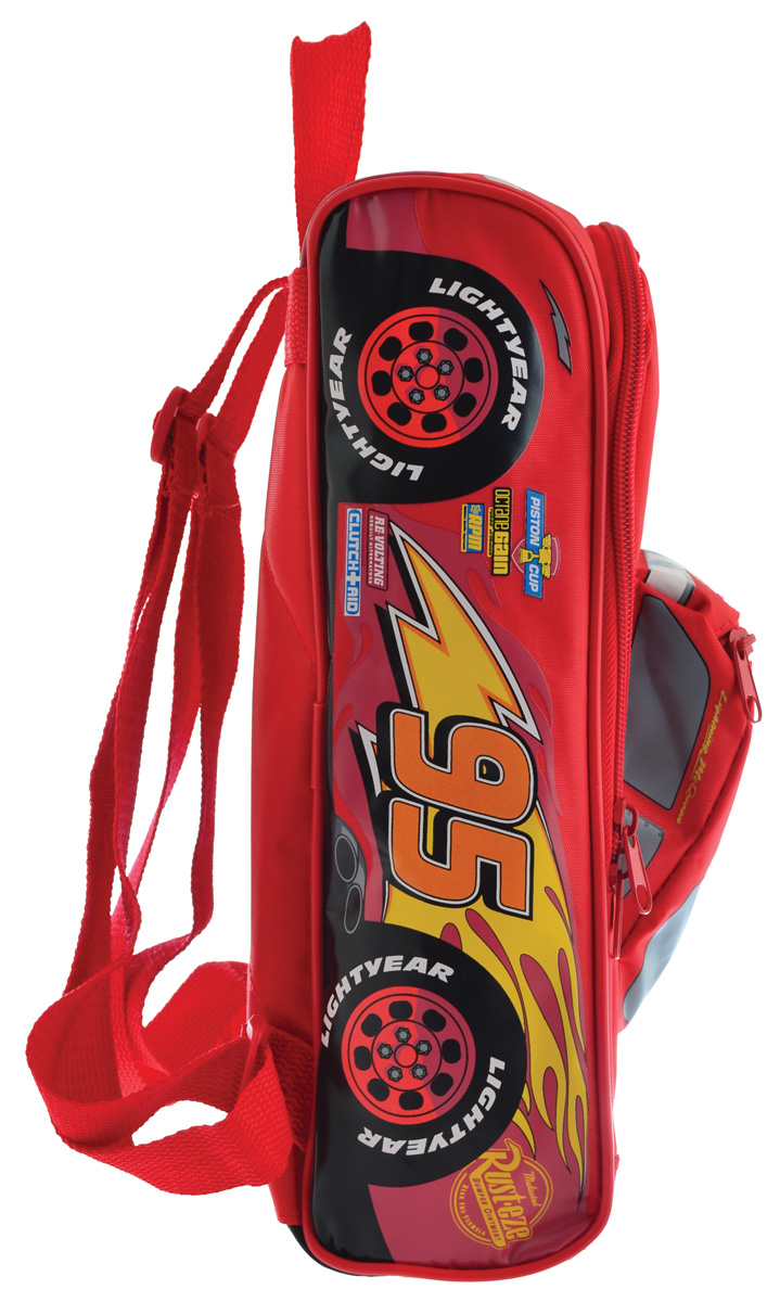 

Детский дошкольный рюкзак для мальчика YES K-19 Cars 31х9х16см 4,5л Красный