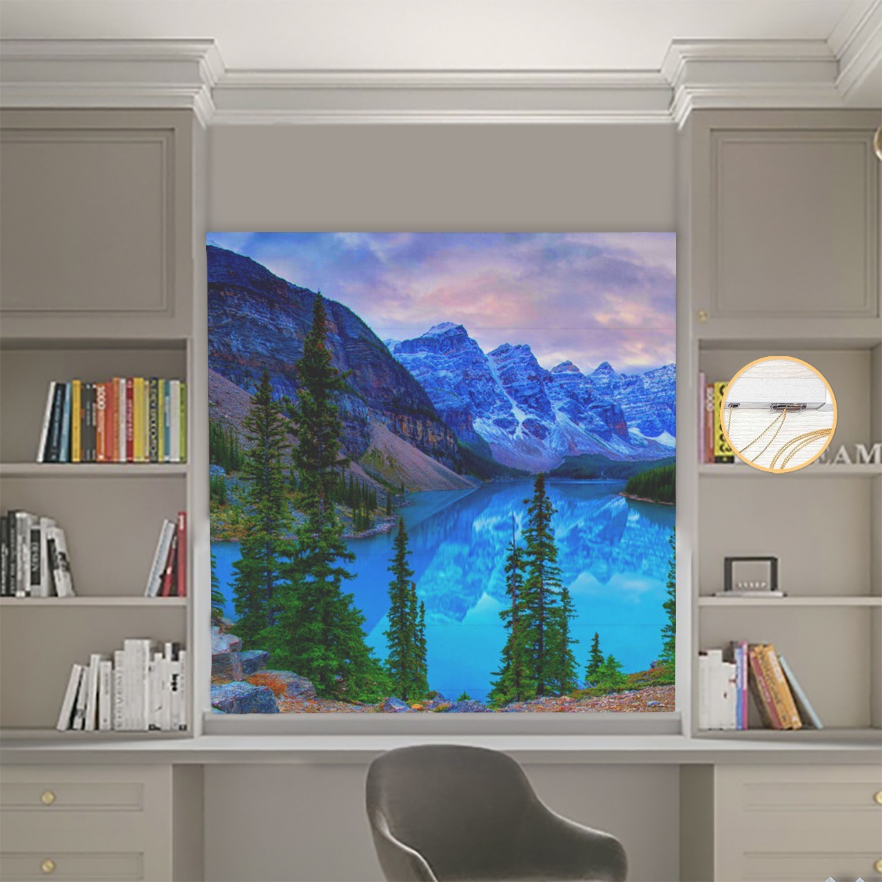 

Римские шторы DECOLIV Фотопечать Природа 00-019 Блэкаут 280*170 см