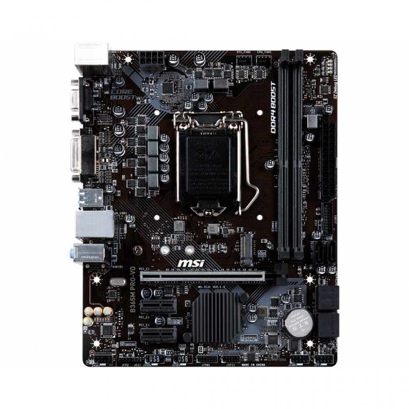 

MSI B365M PRO-VDH (B365M PRO-VDH)