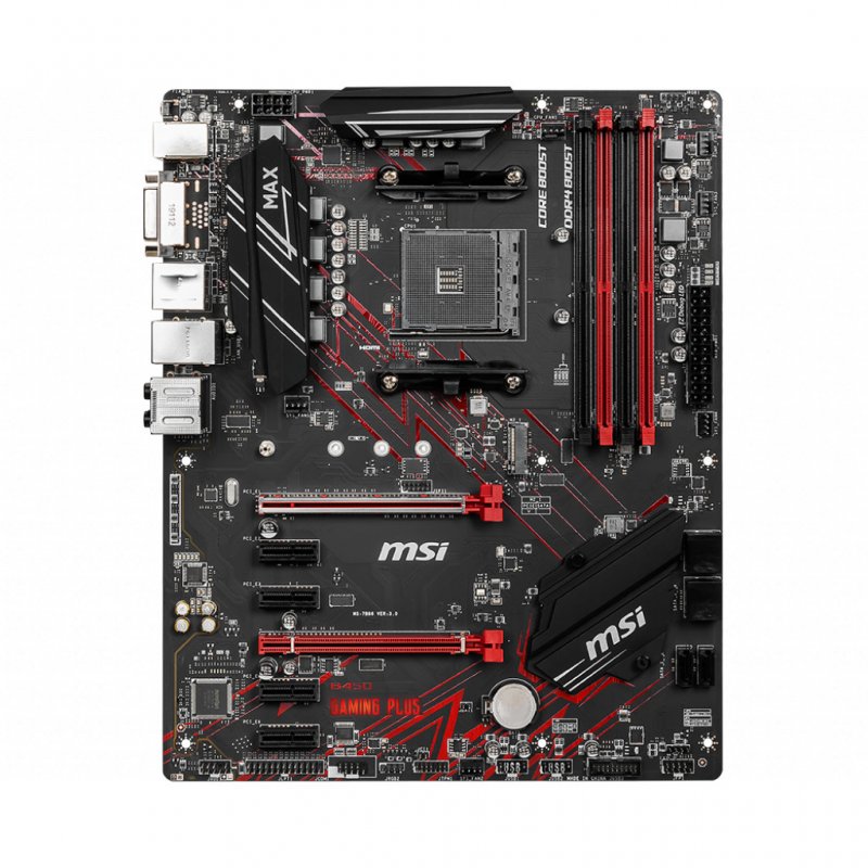 

Материнская плата MSI B450 Gaming Plus MAX (B450 Gaming Plus MAX)