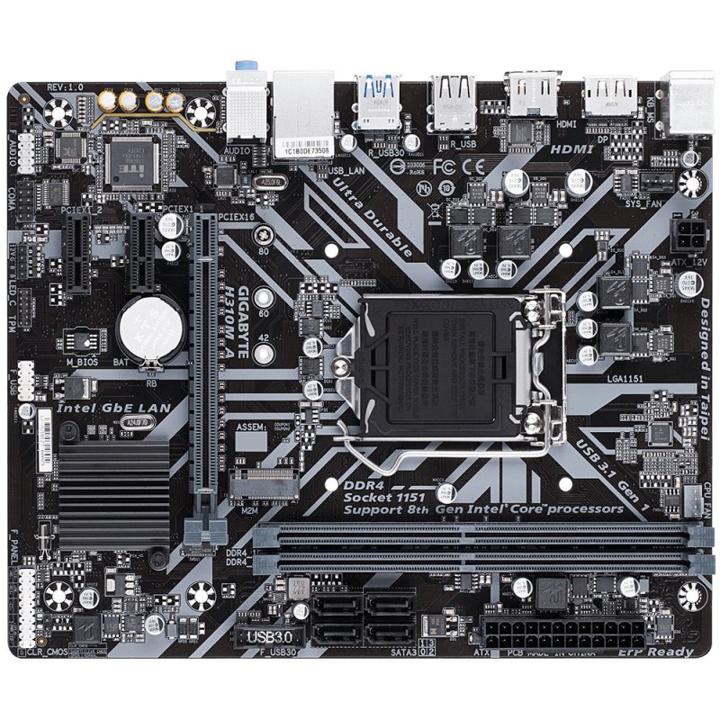 

GIGABYTE H310M A 2.0 (H310M A 2.0)