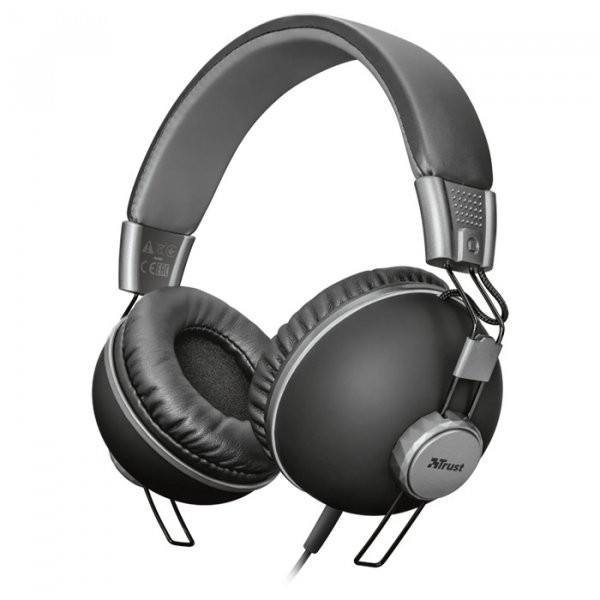 

Trust Noma Over-Ear Matte Black (22578)