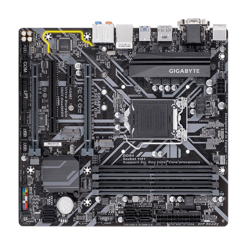 

Материнская плата Gigabyte B365M D3H (B365M D3H)