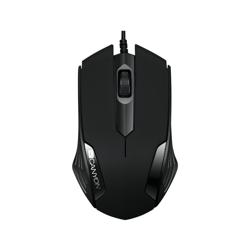 

Компъютерная мышь Canyon CNE-CMS02B Black USB (CNE-CMS02B)