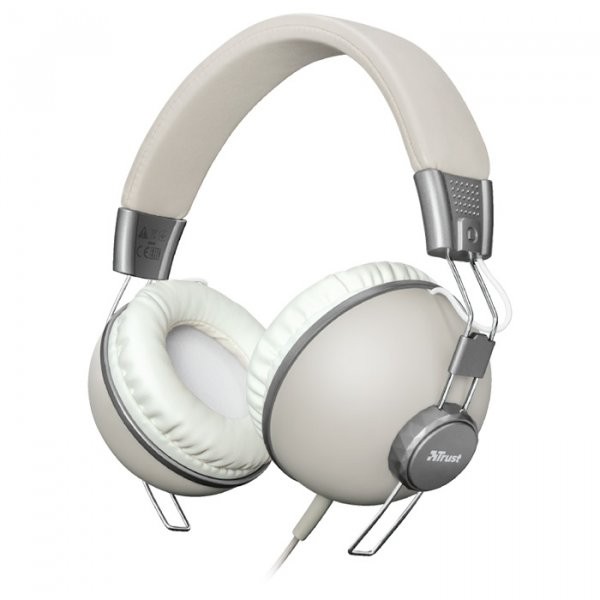 

Наушники Trust Noma Over-Ear Retro Ivory (22636)