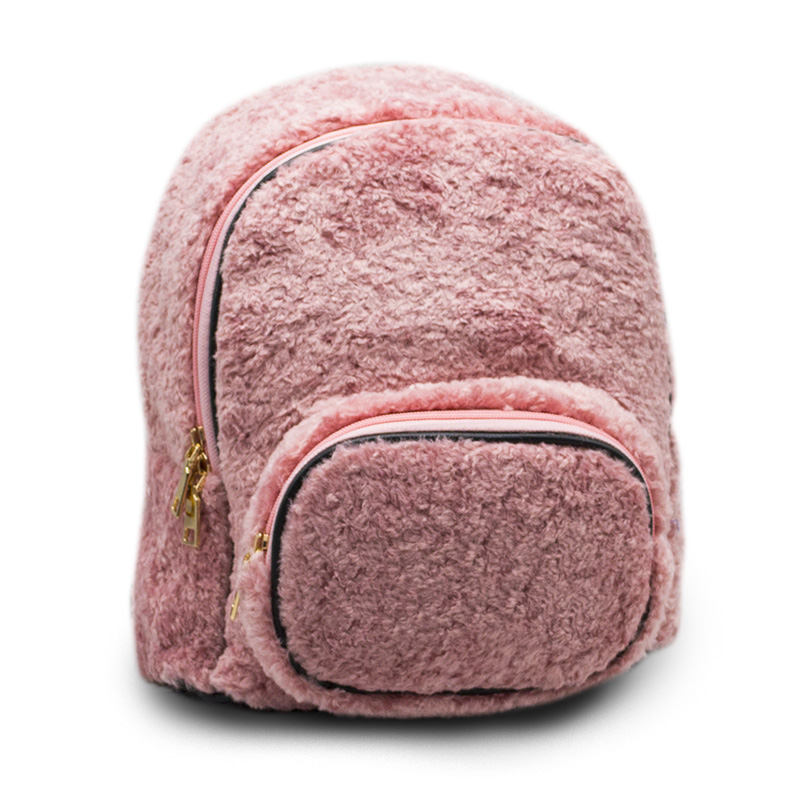 

Рюкзак детский для девочек меховой Cappuccino Toys CT7009.277 розовый