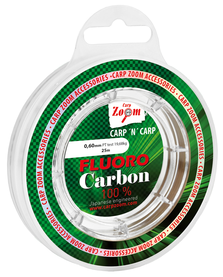 

Флюорокарбон Carp Zoom Fluorocarbon Leader 0,60mm 25m 19,68kg (CZ2935)