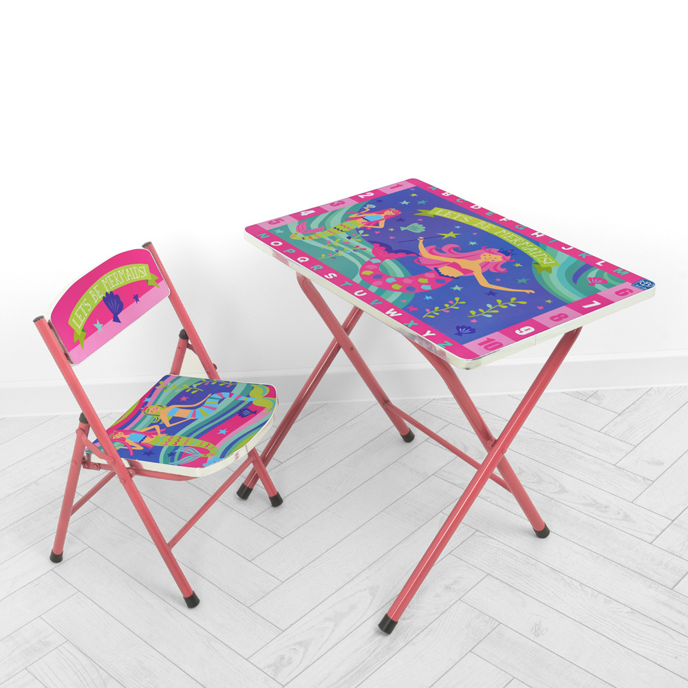 

Столик со стульчиком складной Bambi A19-MRD Multicolor (A19-MRD)