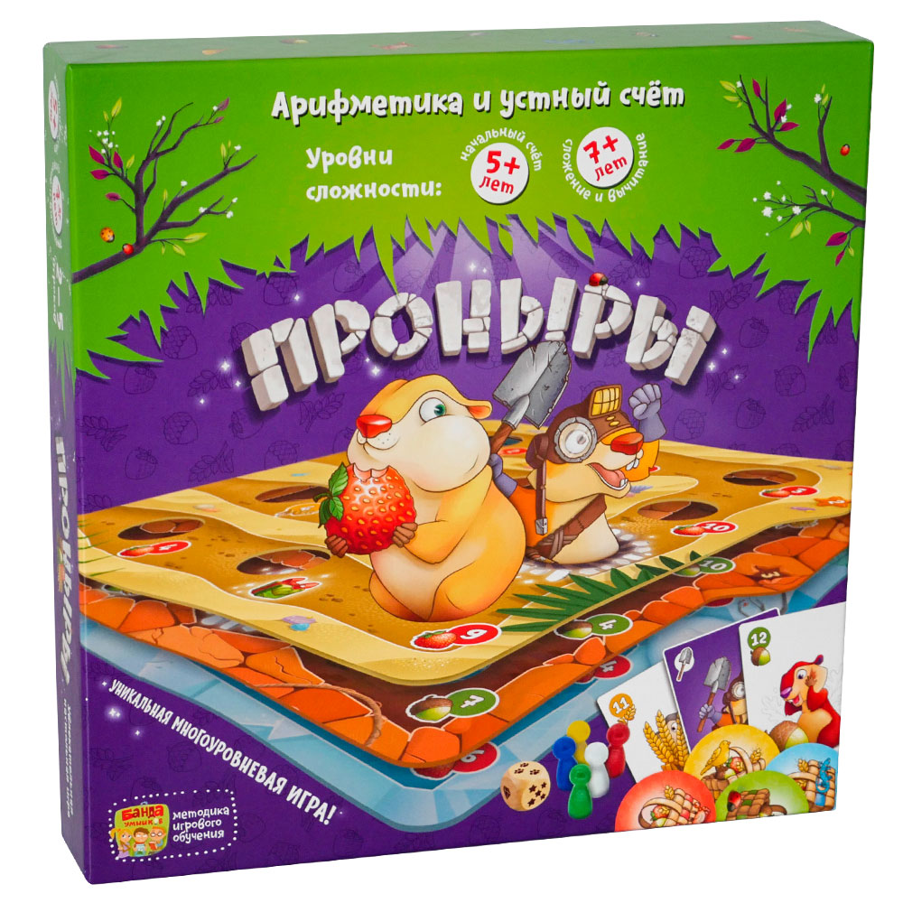 

Настольная игра Банда умников Проныры (УКР025)