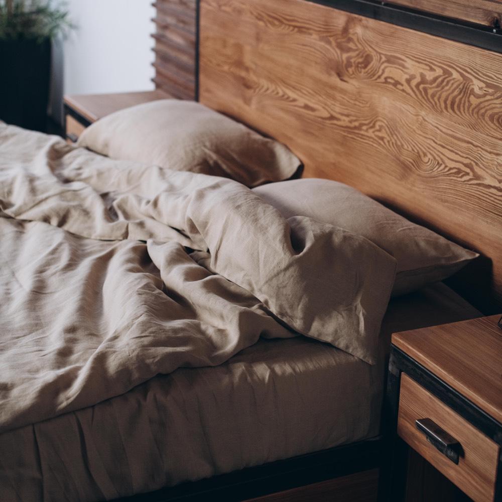 

Постельное белье Home me Миндаль с молоком Полуторный комплект Миндальный