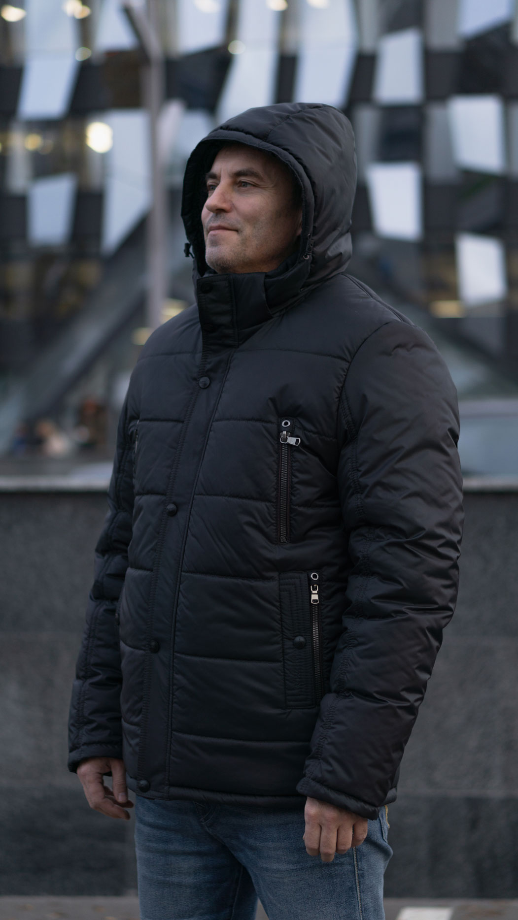 

Зимняя куртка Miorichi KM-8.1 50 Графит (m01064-black50)