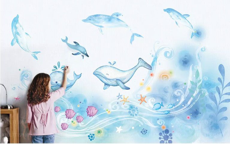 

Фотообои Walldeco Интересный подводный мир №dec-1360 Фреска