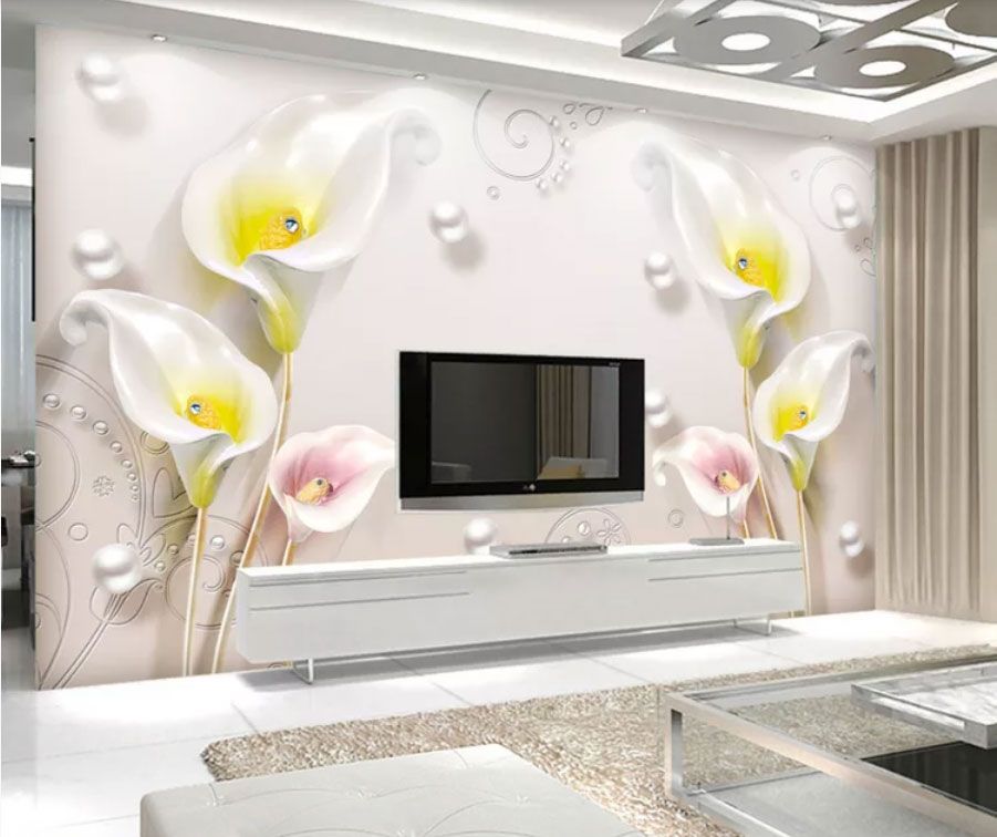 

Фотообои Walldeco Узор из красивых кал №dec-2092 Фреска