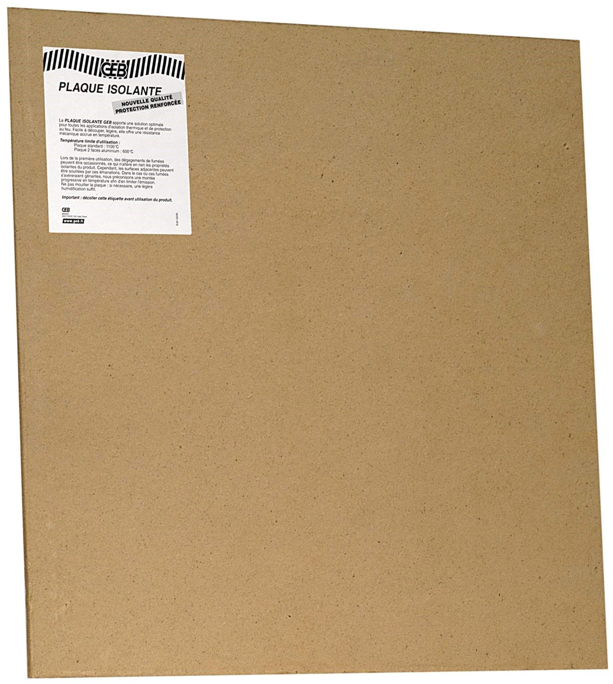 

Термомат GEB Plaque Isolante 500 х 500 х 4 мм