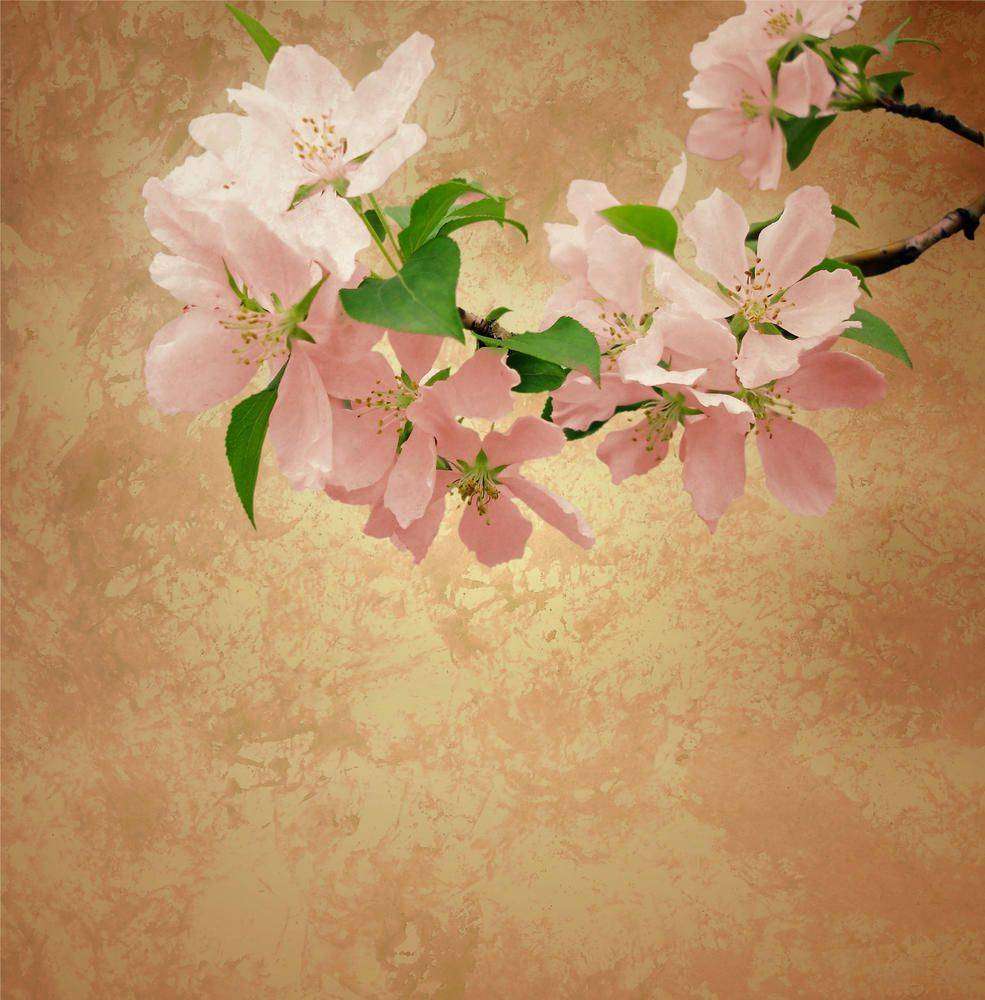 

Фотообои Walldeco Листья и цветы №4517 Бриз