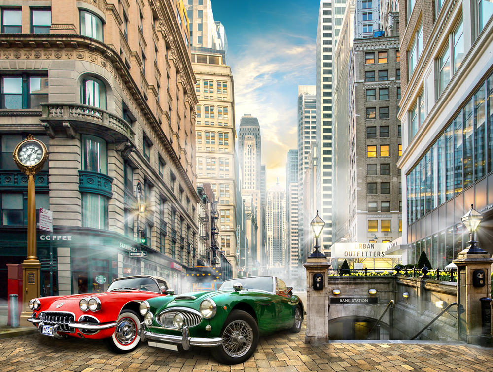 

Фотообои Walldeco Ретро №bur-319 Лоск