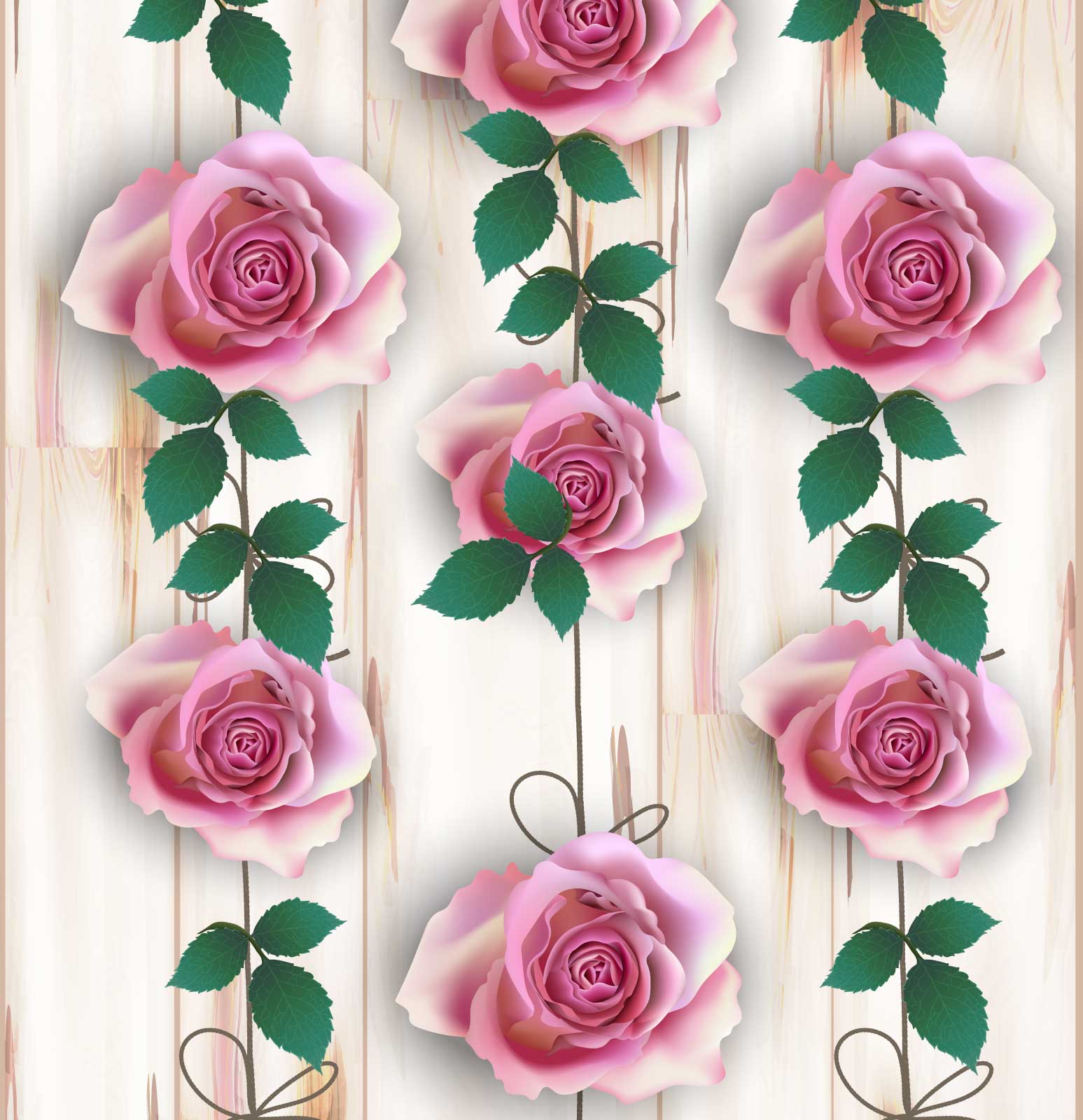 

Фотообои Walldeco Розы на нитках №39499 Лоск