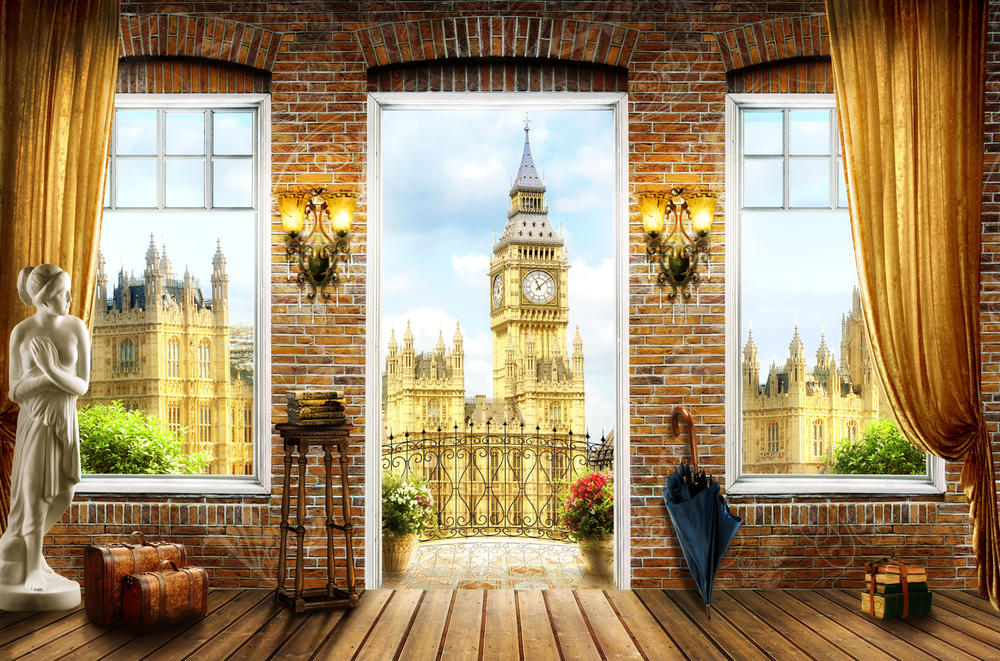 

Фотообои Walldeco В Лондоне №31551 Деко