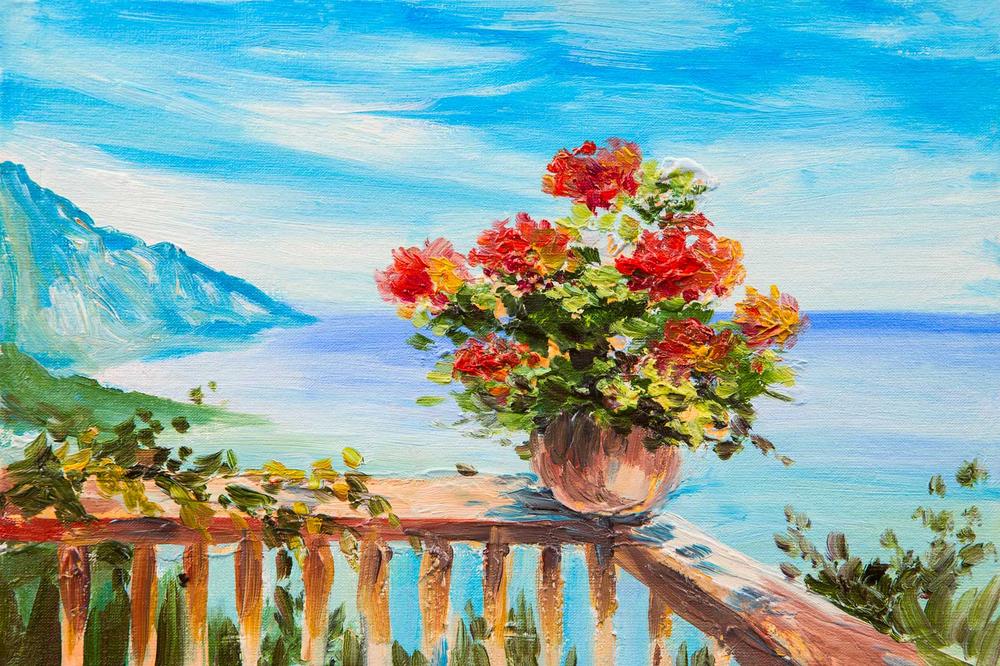 

Фотообои Walldeco Горшок с цветами №29277 Бриз