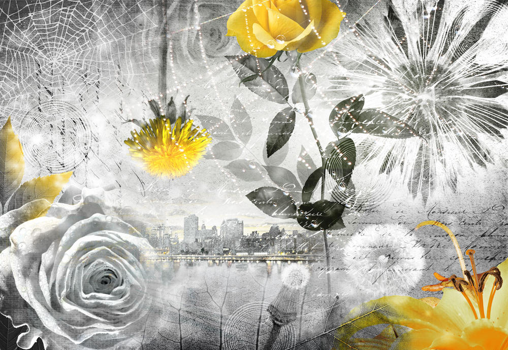 

Фотообои Walldeco Коллаж из цветов №30941 Лоск