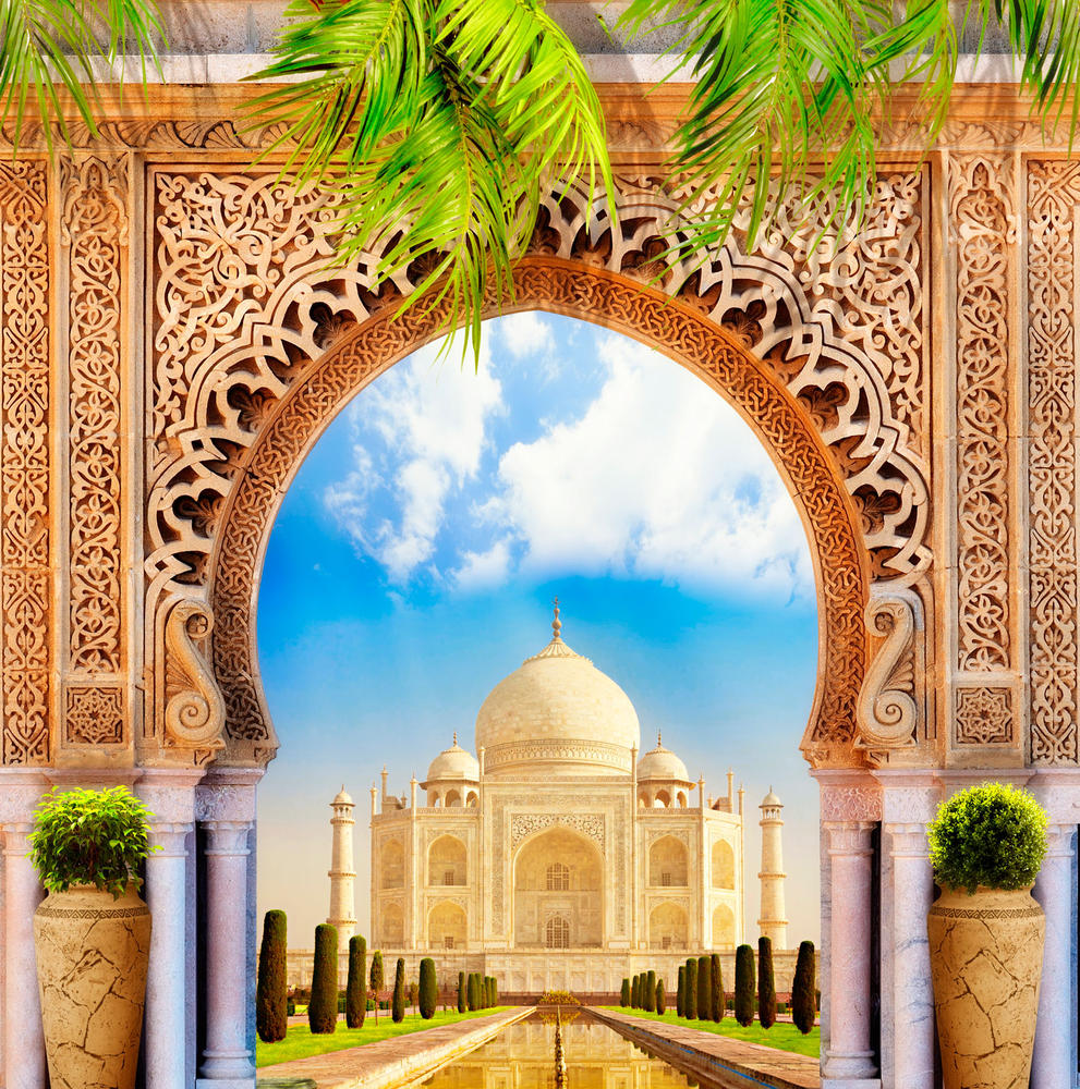 

Фотообои Walldeco Тадж-Махал №30795 Жаккард