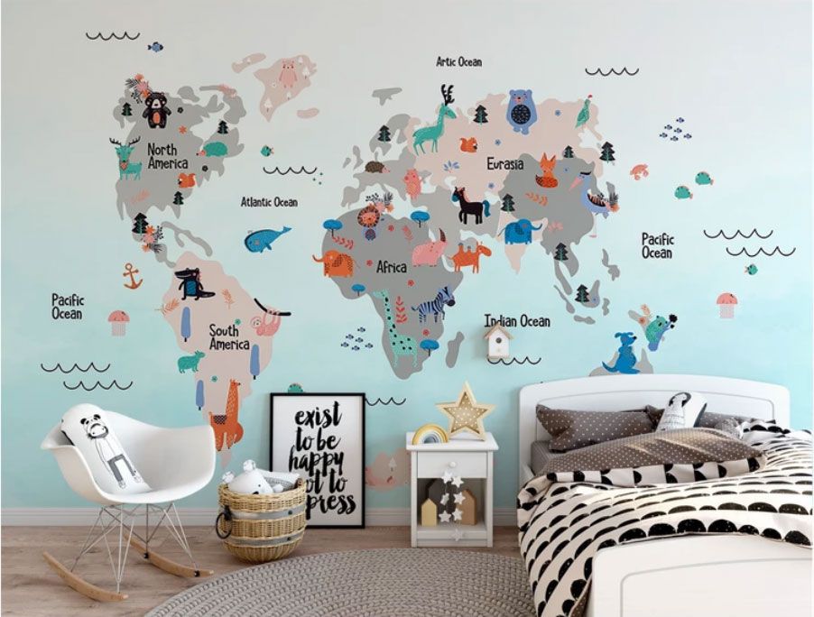 

Фотообои Walldeco Животные и материки №dec-2059 Лоск