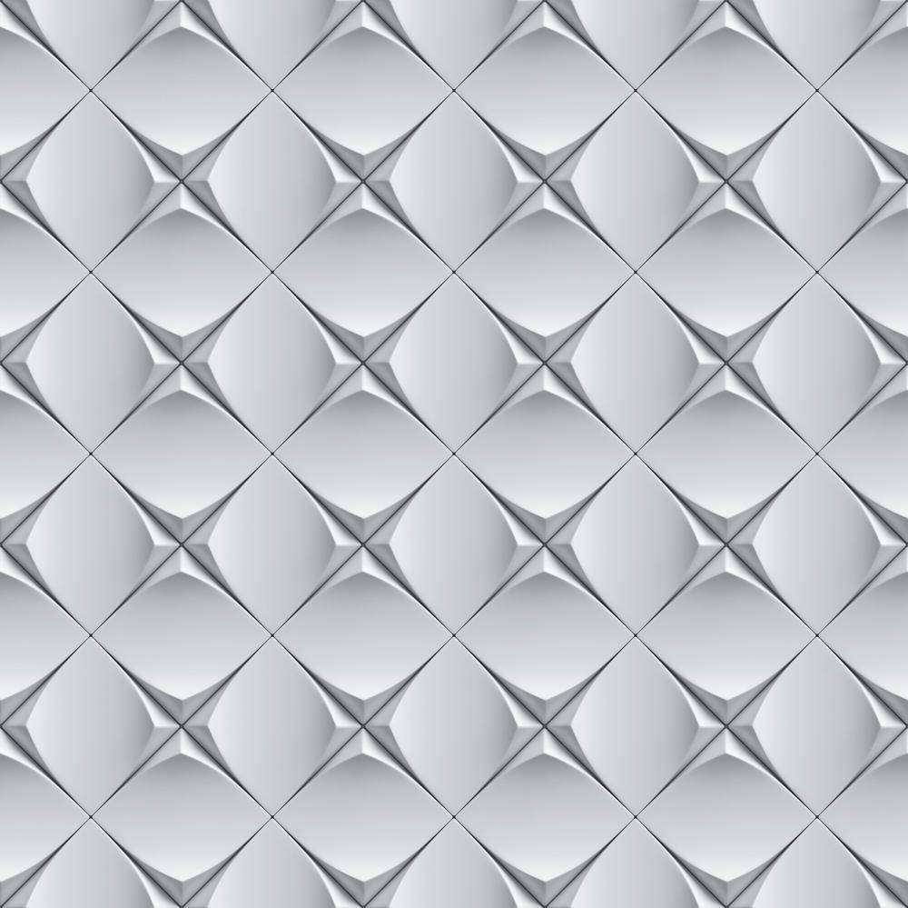 

Фотообои Walldeco Белая 3д стена №29580 Базальт