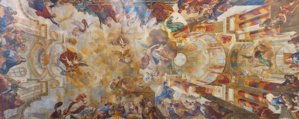 

Фотообои Walldeco Роспись на потолке №19403 Деко