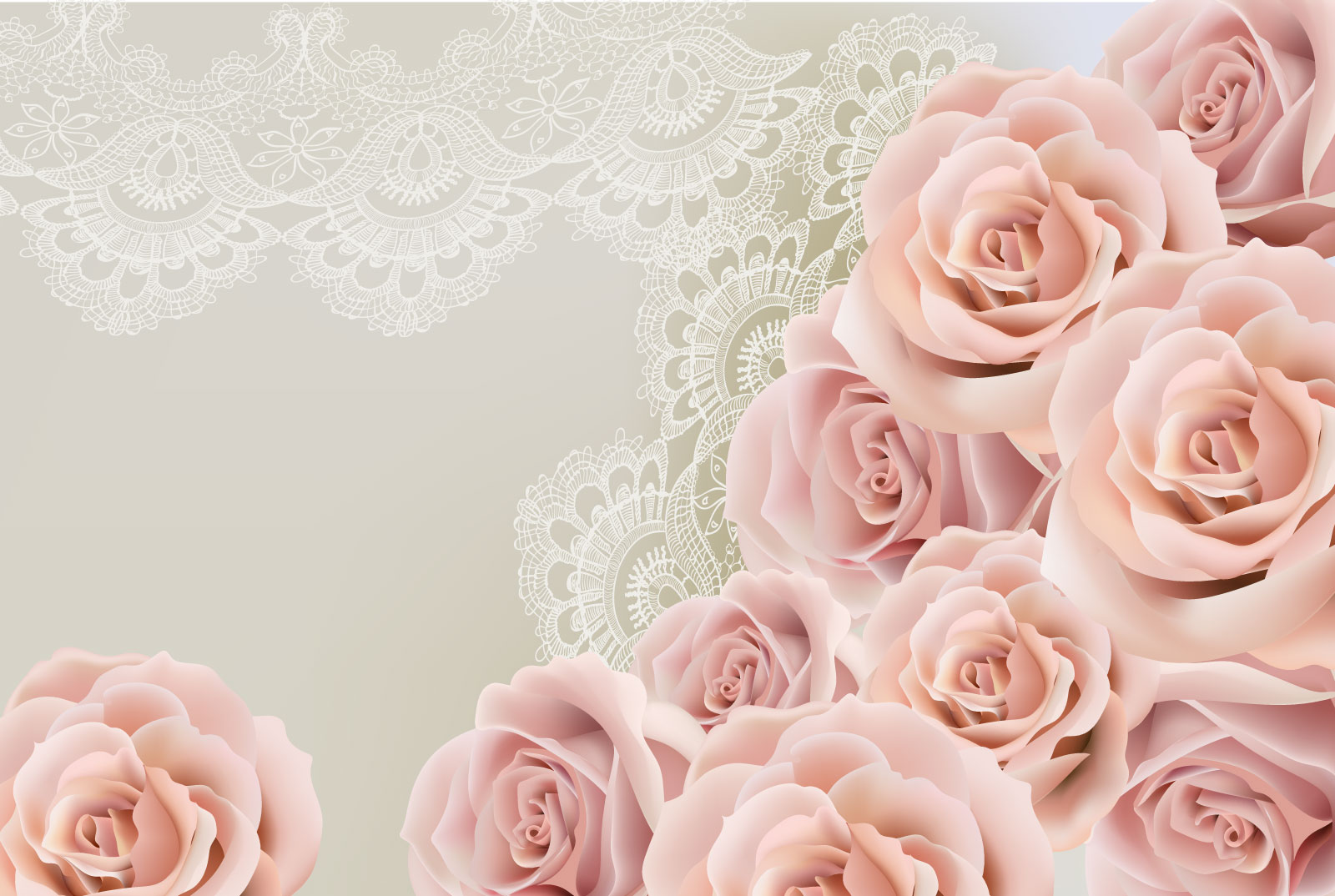 

Фотообои Walldeco Нежные розы №39588 Мелкий песок с блестками