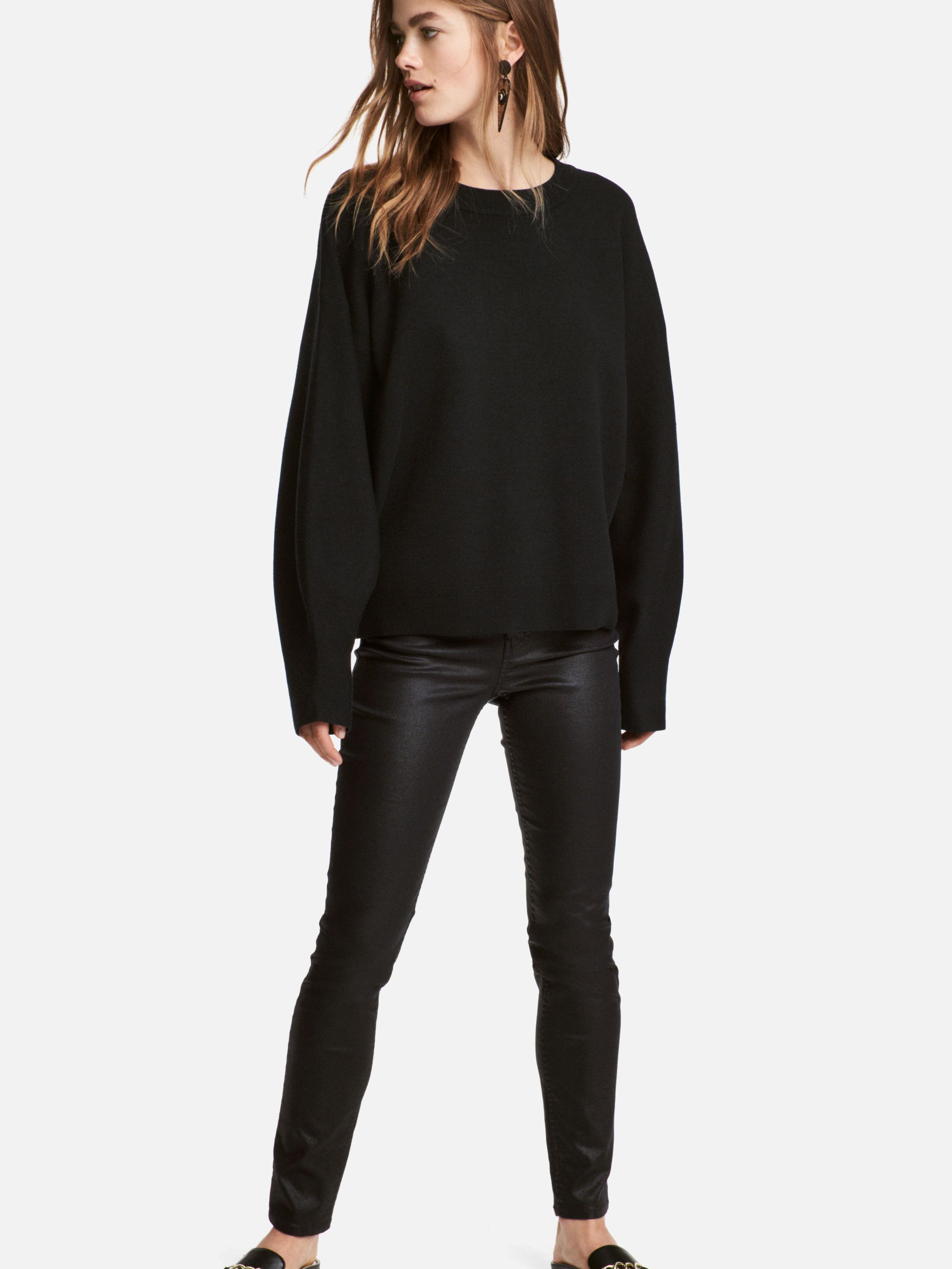 

Брюки из искусственной кожи H&M 2549405new-AAAD  Черные, Брюки из искусственной кожи H&M 2549405new-AAAD 36 Черные
