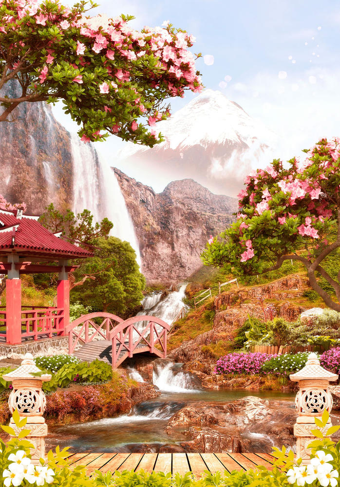 

Фотообои Walldeco Японский сад №30782 Фреска