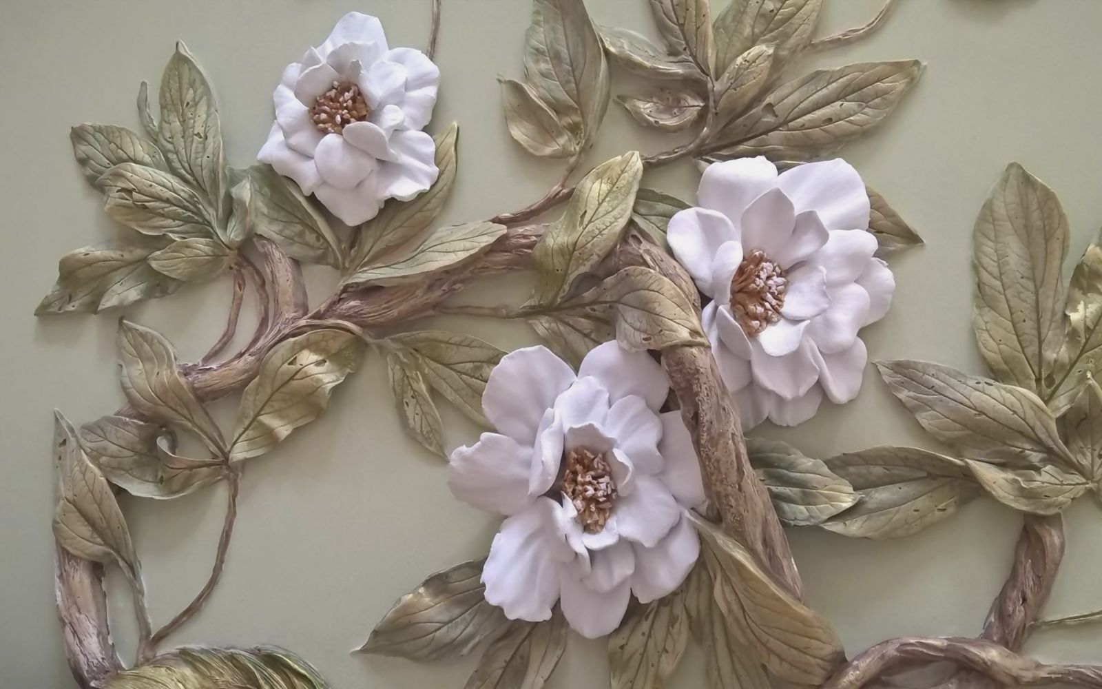 

Фотообои Walldeco Вьющиеся цветы №37276 Деко