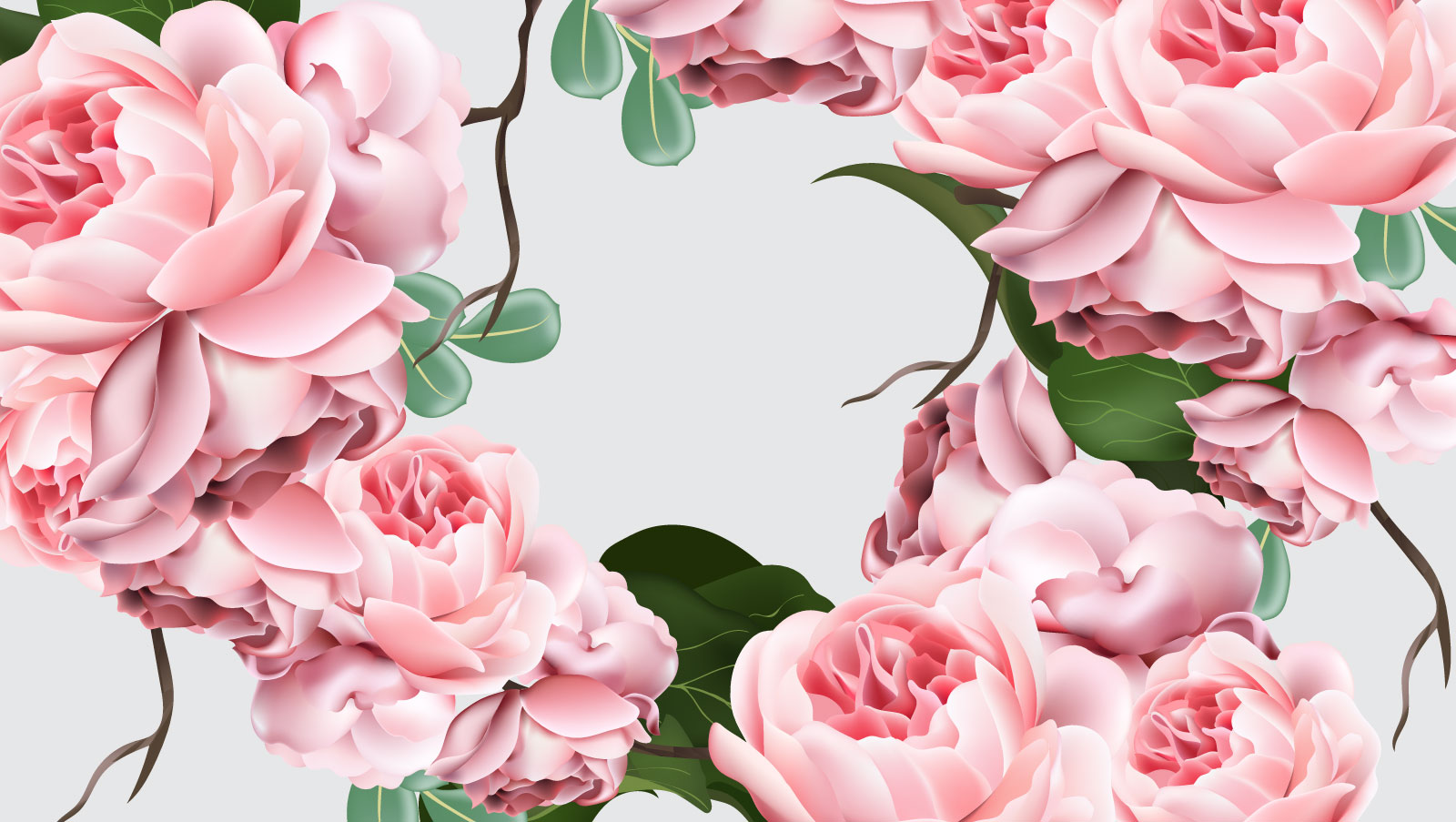 

Фотообои Walldeco Большие розовые бутоны №39585 Лоск