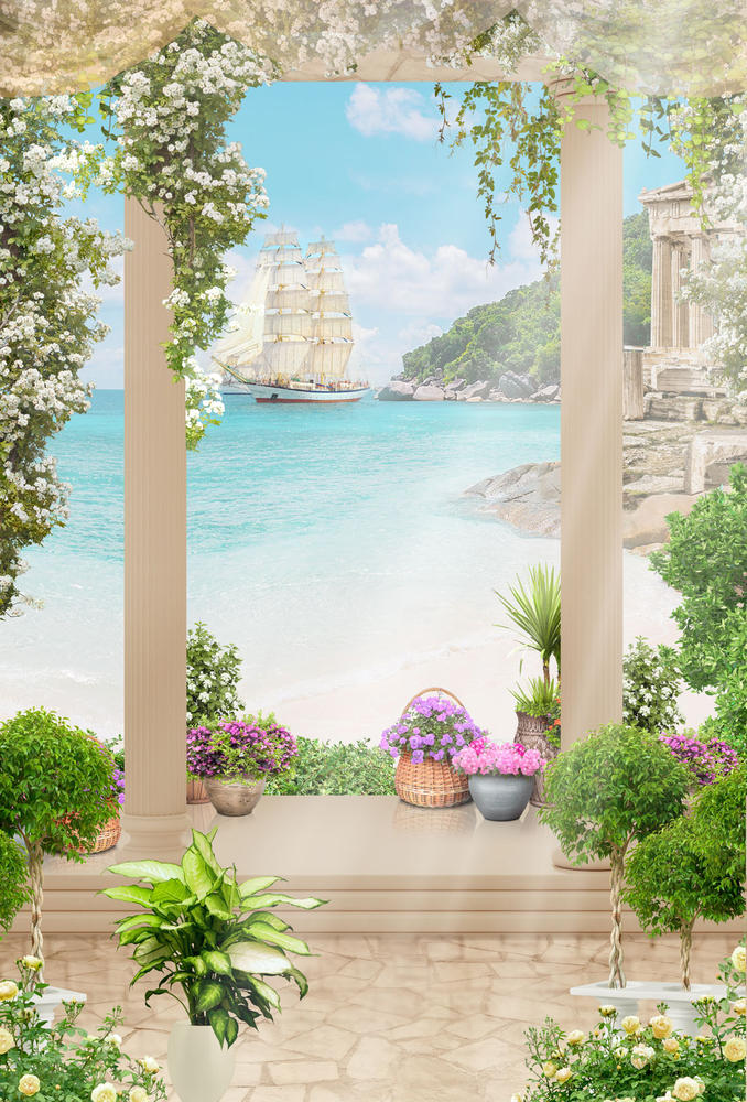 

Фотообои Walldeco Свет в воздухе №30845 Фреска