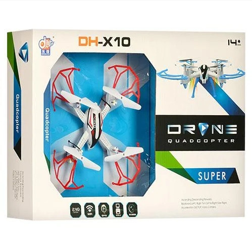 

Квадрокоптер DongHuang красный DH861-X10 (Red)