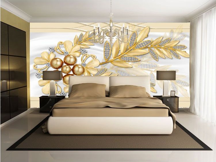 

Фотообои Walldeco Узор из драгоценных камней и золота №dec-2129 Лоск