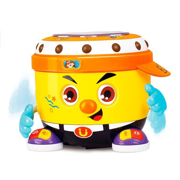 

Интерактивная музыкальная игрушка Hola Toys Веселый барабан (KID_6107) 26 x 22 x 21 см