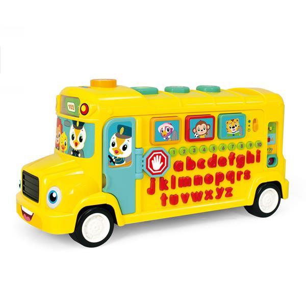 

Музыкальная развивающая игрушка Hola Toys Школьный автобус (KID_3126) 40 x 18 x 22 см