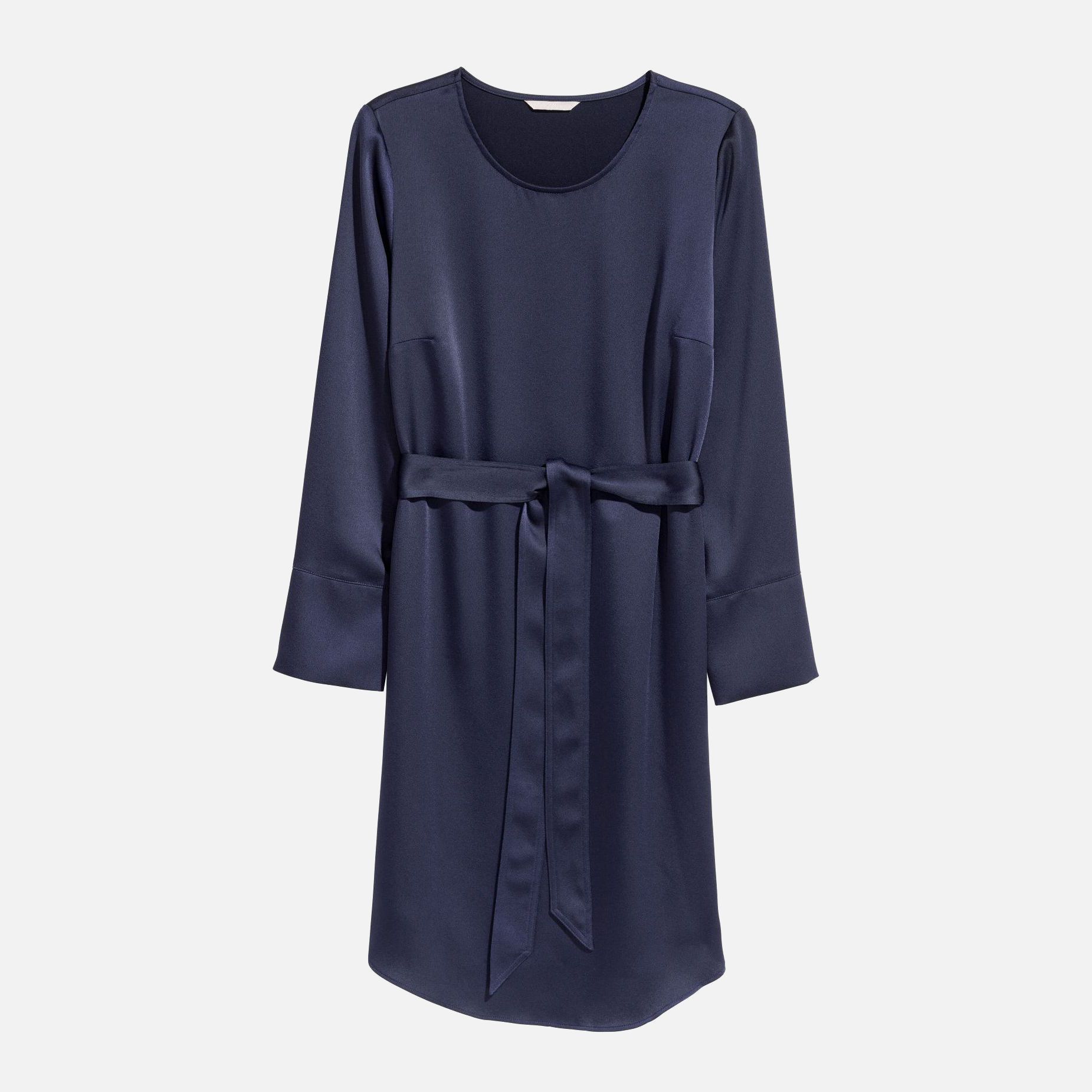 

Платье H&M 5220786-AAQJ 50 Темно-синее