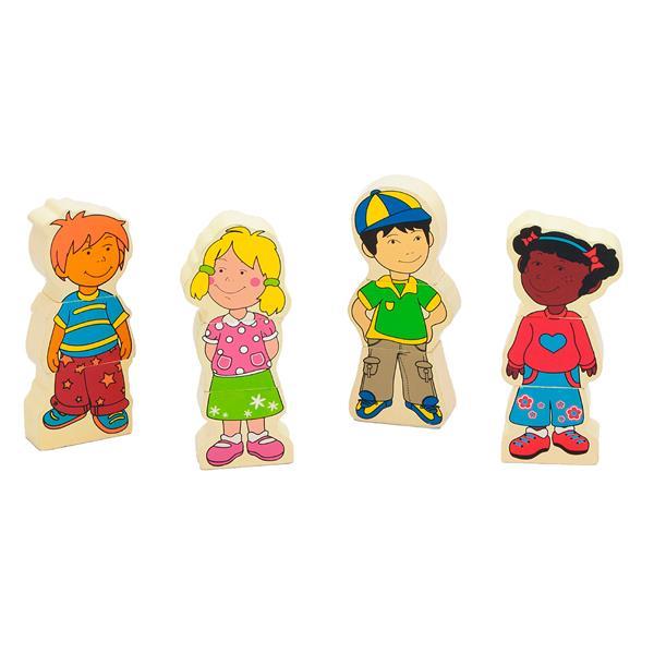 

Набор магнитных фигурок Viga Toys Дети 27 x 21 x 5 см