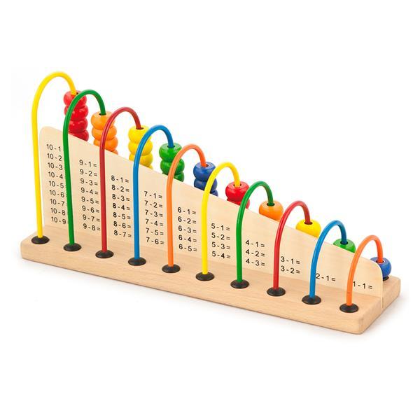 

Деревянные счеты Viga Toys с примерами (KID_50022) 30 x 9 x 16 см