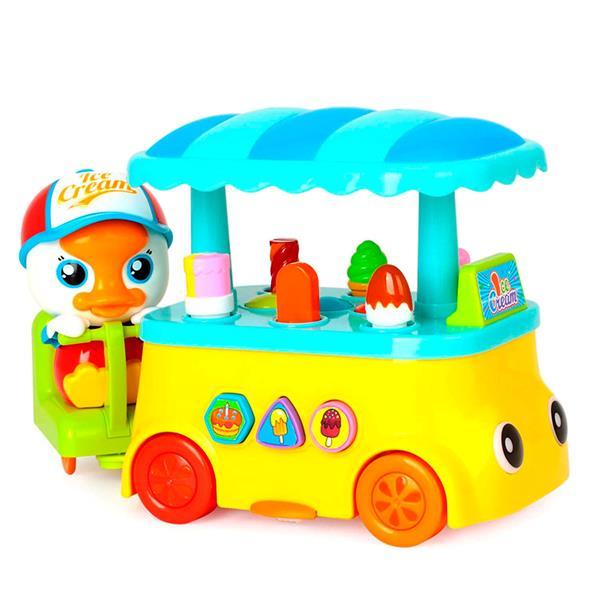 

Музыкальная игрушка Huile Toys Утенок с мороженым (KID_6101) 30 x 14 x 19 см