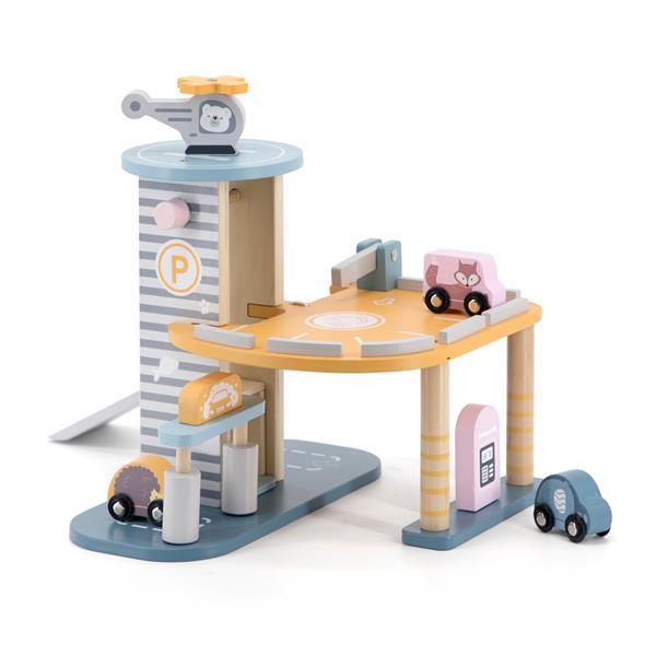 

Деревянный игровой набор Viga Toys PolarB Паркинг (KID_44029) 31 x 23.5 x 15 см