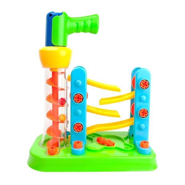 

Конструктор Edu-Toys Горка-зигзаг с инструментами (KID_JS021) 33 x 26.6 x 11 см
