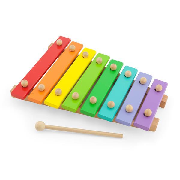 

Музыкальная игрушка Viga Toys Деревянный ксилофон, 8 тонов (KID_58771) 33 x 5 x 24 см