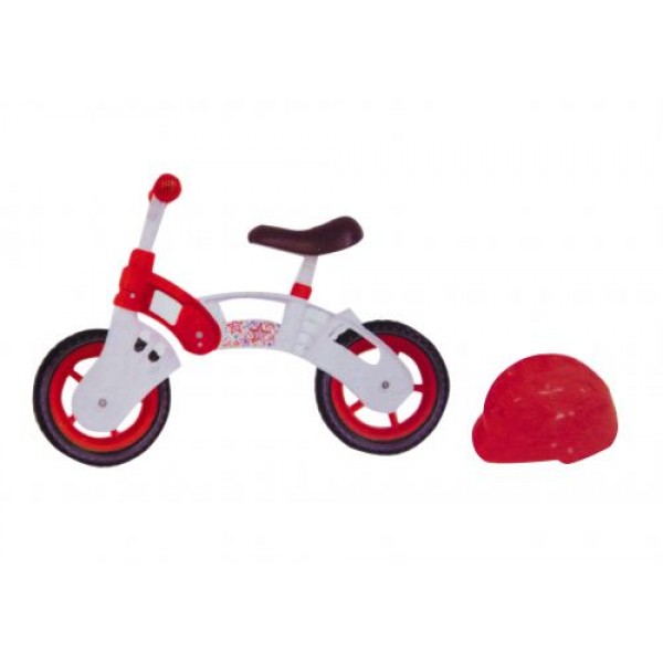 

Беговел Star Bike с шлемом 10 бело-красный Kinderway (KW-11-013)
