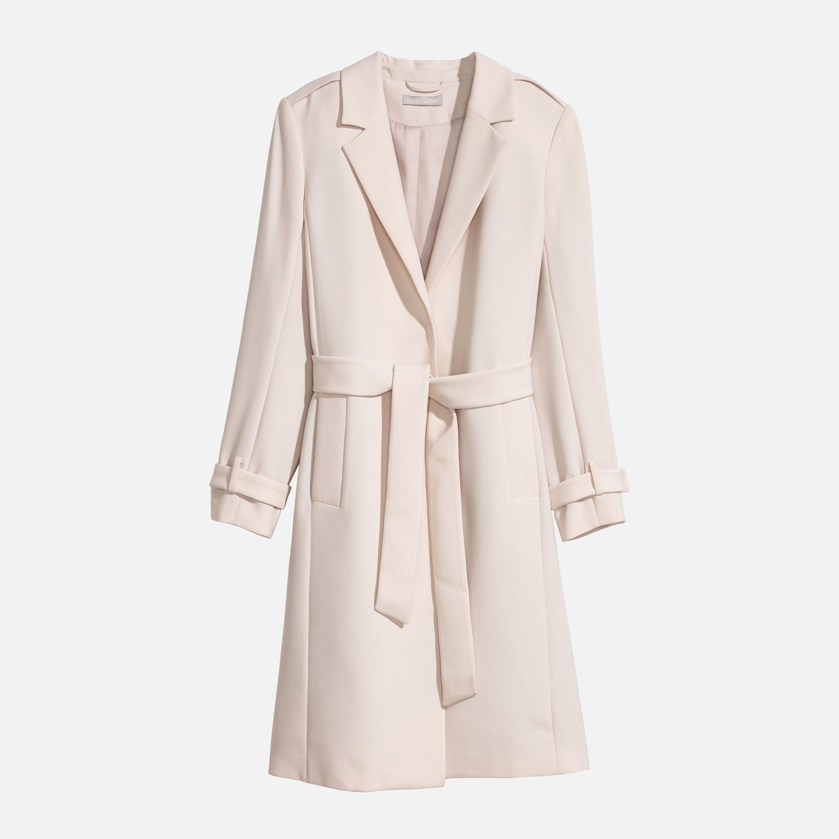 

Пальто H&M 5784697-ACWJ 34 Светло-бежевое