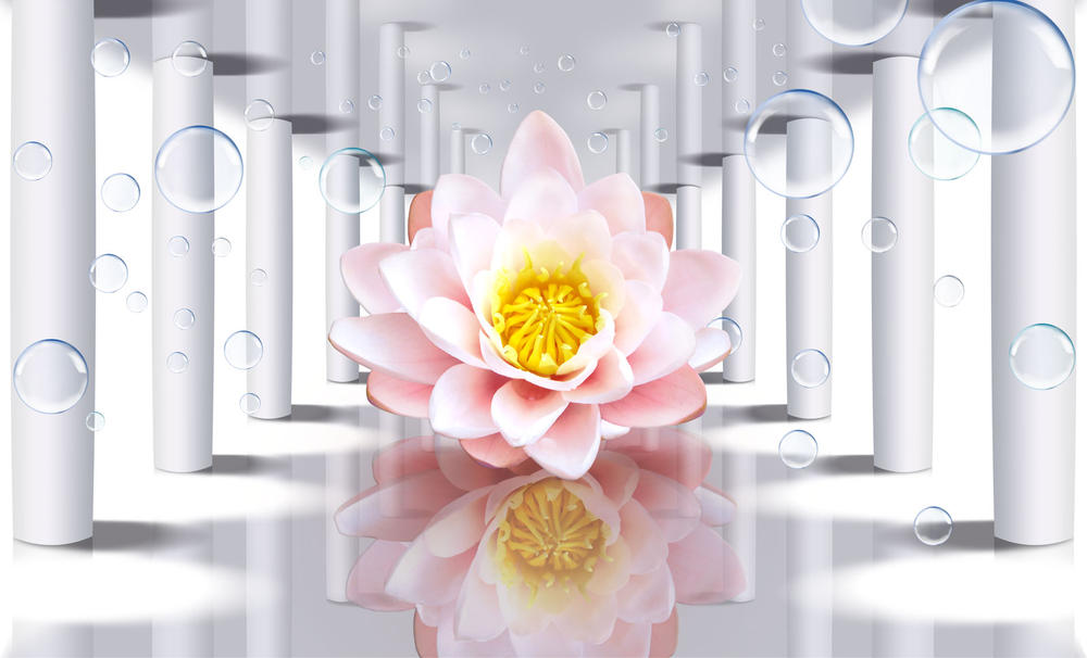 

Фотообои Walldeco Лилия среди колонн №30953 Базальт