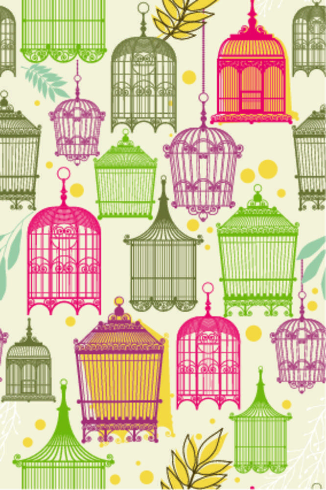 

Фотообои Walldeco клетки для птиц №11075 Деко